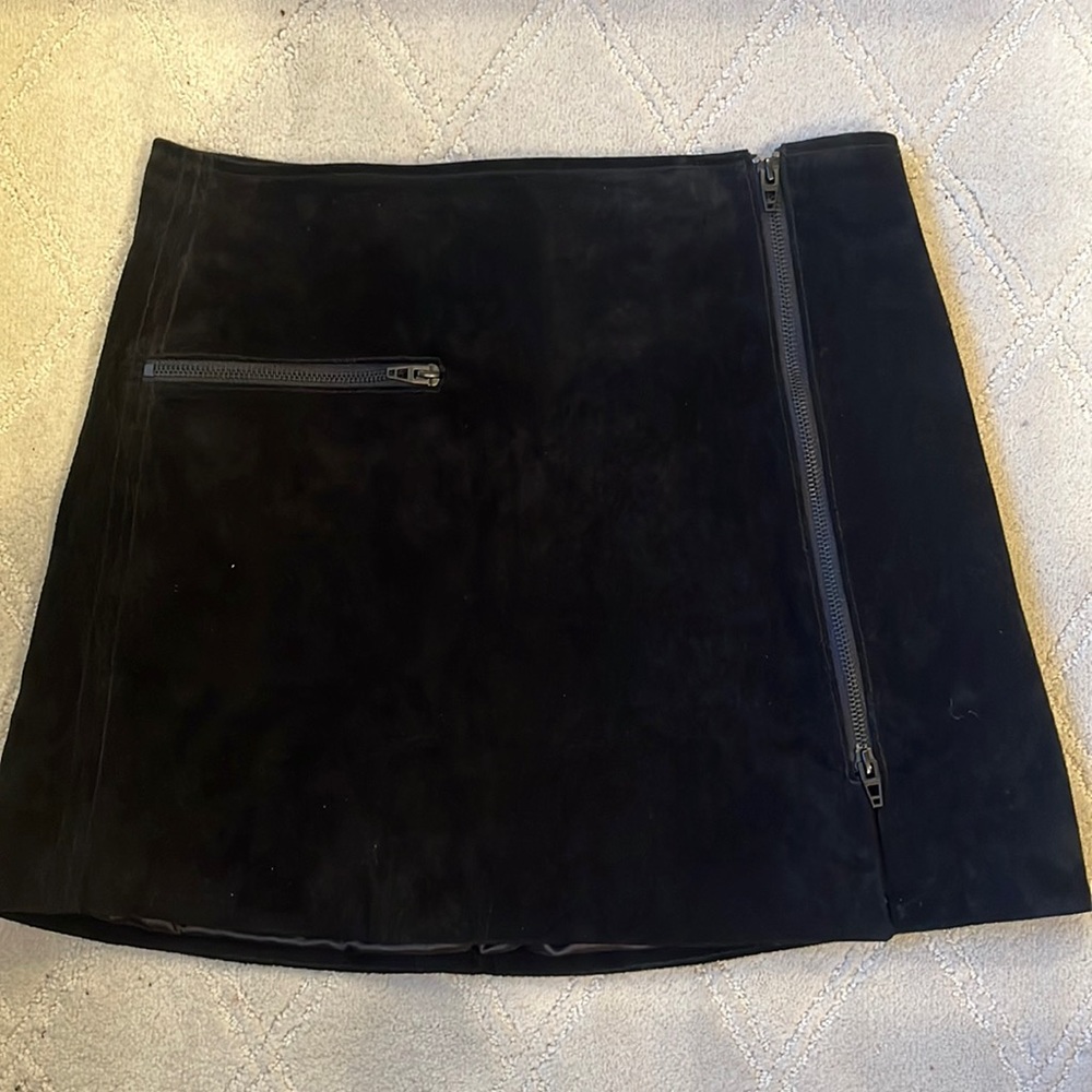 Blank NYC suede mini skirt